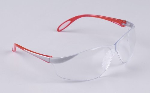 GLASSES,SAFETY,INDOOR F/WOMEN,CLEAR LENS - Clear Lens